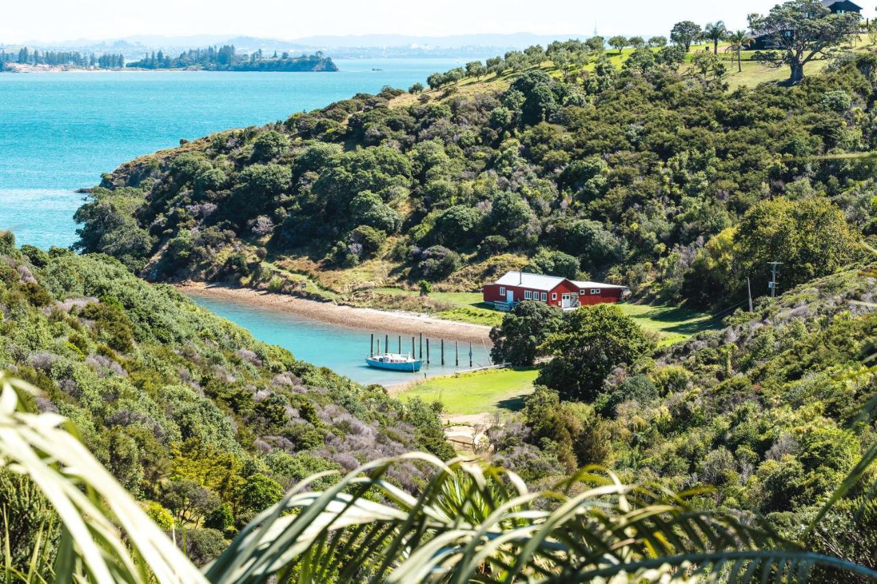 Ferienwohnung Delamore Cove - Nikau / You'Ve Got It Maid Matiatia Bay Exterior foto